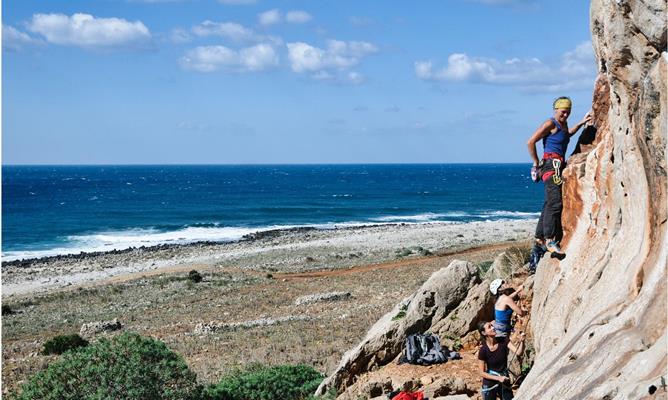 Sportkletterreise Sizilien - Klettern am Meer