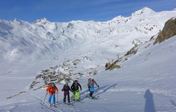 Skitouren Monte Spluga - Am Ende der Welt