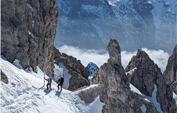 Top-class ski touring in the Dolomites