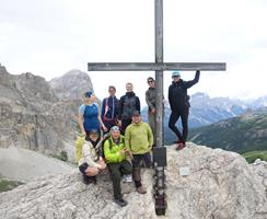 Klettersteig Hexenstein mit Steffi