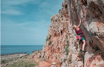 Sportkletterreise Sizilien - Klettern am Meer