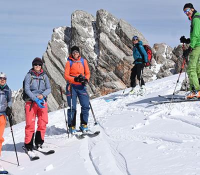 Skidurchquerung - Dolomiten Daheim